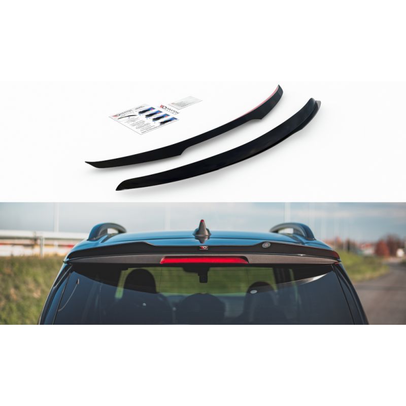 Spoiler Cap Maxton Mini Countryman Mk2 F60 JCW Noir Brillant