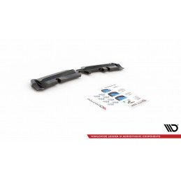 Maxton Central Arriere Splitter Mini Countryman Mk2 F60 JCW Gloss Black, MC-CO-2-JCW-RD1G Tuning.fr