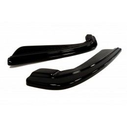 Maxton LAME DU PARE CHOCS ARRIERE BMW 5 F11 M-PACK (avec deux extrémités d'échappement simples) Gloss Black, BM-5-11-MPACK-RSD1G