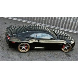 LAME ARRIERE MAXTON CHEVROLET CAMARO V SS - VERSION US, UE (AVANT FACELIFT) Noir Brillant