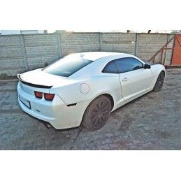 LAME ARRIERE MAXTON CHEVROLET CAMARO V SS - VERSION US, UE (AVANT FACELIFT) Noir Brillant