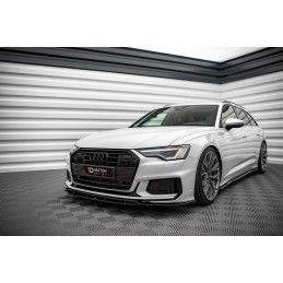 LAME AVANT MAXTON V.3 Audi A6 S-Line / S6 C8 Noir Brillant