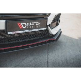 Sport Durabilité LAME AVANT MAXTON V.2 Honda Civic X Type-R Noir-Rouge