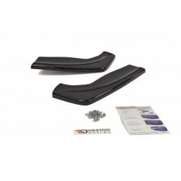 Maxton Lame Du Pare-Chocs Arriere V.1 Ford Focus ST Mk2 FL Gloss Black, FO-FO-2F-ST-RSD1G Tuning.fr