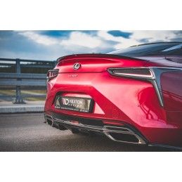 Maxton Spoiler Cap Central Lexus LC 500 Gloss Black, LE-LC-500-CAP1G Tuning.fr