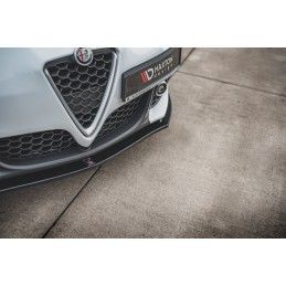 Maxton Lame Du Pare-Chocs Avant V.2 Alfa Romeo Giulietta Gloss Black, AL-GU-1F-FD1G Tuning.fr