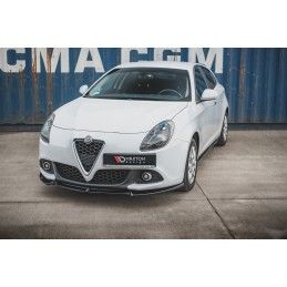 Maxton Lame Du Pare-Chocs Avant V.3 Alfa Romeo Giulietta Gloss Black, AL-GU-1F-FD2G Tuning.fr