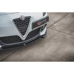Maxton Lame Du Pare-Chocs Avant V.3 Alfa Romeo Giulietta Gloss Black, AL-GU-1F-FD2G Tuning.fr