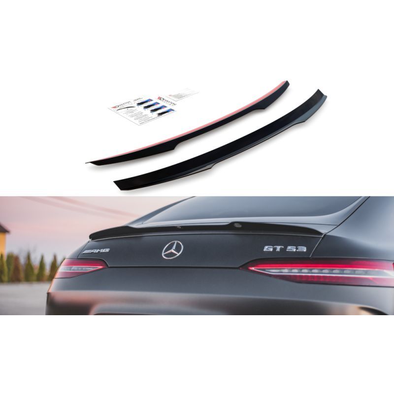 Maxton Spoiler Cap Central Mercedes-AMG GT 53 4 Door-Coupe Gloss Black, ME-GT-4D-53-CAP1G Tuning.fr