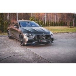 Maxton Lame Du Pare-Chocs Avant V.2 Mercedes-AMG GT 53 4-Door Coupe Gloss Black, ME-GT-4D-53-FD2G Tuning.fr