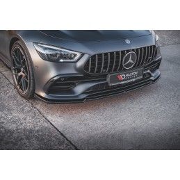 Maxton Lame Du Pare-Chocs Avant V.2 Mercedes-AMG GT 53 4-Door Coupe Gloss Black, ME-GT-4D-53-FD2G Tuning.fr