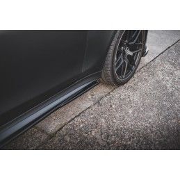 Rajouts Des Bas De Caisse MAXTON Mercedes GT 53 4-Door Coupe Noir Brillant