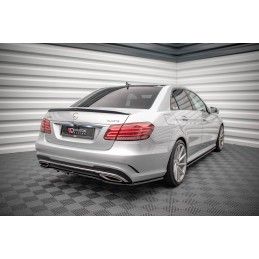 Maxton Spoiler Cap Mercedes-Benz E63 AMG / AMG-Line Sedan W212 Facelift Gloss Black, ME-E-212F-AMG-CAP1G Tuning.fr