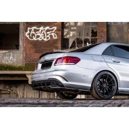 Maxton Spoiler Cap Mercedes-Benz E63 AMG / AMG-Line Sedan W212 Facelift Gloss Black, ME-E-212F-AMG-CAP1G Tuning.fr