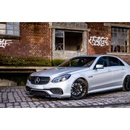 Maxton Rajouts Des Bas De Caisse Mercedes-Benz E63 AMG / AMG-Line Sedan W212 Facelift Gloss Black, ME-E-212F-AMG-SD1G Tuning.fr