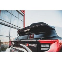 Maxton Spoiler Cap Toyota GR Yaris Mk4 Gloss Black, TO-YA-4-GR4-CAP1G Tuning.fr