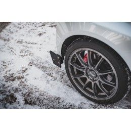 Lames De Pare-Chocs Arrière Latérales + Ailerons V.2 Toyota GR Yaris Mk4 Noir Brillant
