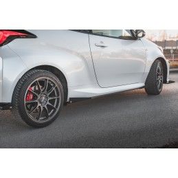 Maxton Sports Durabilité Rajouts Des Bas De Caisse + Flaps Toyota GR Yaris Mk4 Black + Gloss Flaps, TOYA4GR4CNC-SD1B+SRF1G Tunin