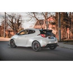 Maxton Sports Durabilité Rajouts Des Bas De Caisse + Flaps Toyota GR Yaris Mk4 Black + Gloss Flaps, TOYA4GR4CNC-SD1B+SRF1G Tunin