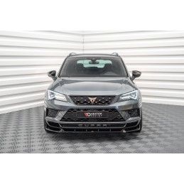 Maxton Lame Du Pare-Chocs Avant V.1 Cupra Ateca Gloss Black, CU-AT-1-FD1G Tuning.fr