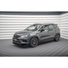 Rajouts Des Bas De Caisse MAXTON Cupra Ateca Noir Brillant