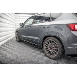 Rajouts Des Bas De Caisse MAXTON Cupra Ateca Noir Brillant