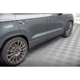 Rajouts Des Bas De Caisse MAXTON Cupra Ateca Noir Brillant