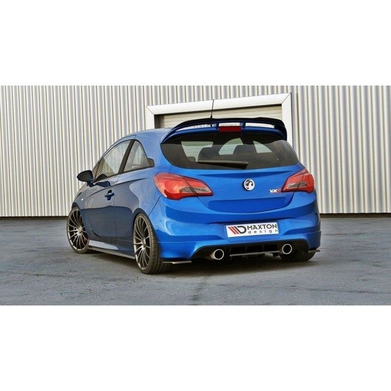 Maxton LAME DU PARE CHOCS ARRIERE OPEL CORSA E OPC / VXR Gloss Black, OP-CO-E-OPC-RSD1G Tuning.fr