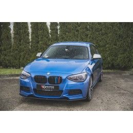 Maxton Sport Durabilité Lame Du Pare-Chocs Avant BMW M135i F20 Black, BM1F20MCNC-FD1B Tuning.fr