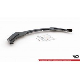 Sport Durabilité LAME AVANT MAXTON + Flaps BMW M135i F20 Noir + Rabats Brillant 