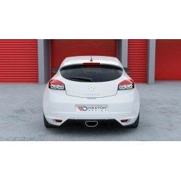 Maxton LAME DU PARE CHOCS ARRIERE RENAULT MEGANE 3 RS Gloss Black, RE-ME-3-RS-RSD1G Tuning.fr