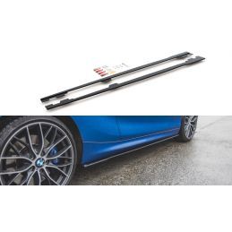 Sports Durabilité Rajouts Des Bas De Caisse MAXTON BMW 1 F21 M135i / M140i / M-Pack Noir-Rouge