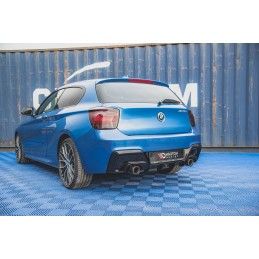 Rajout Du Pare-Chocs Arriere V.1 BMW M135i F20 Noir Brillant