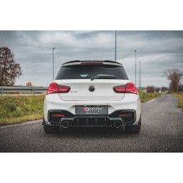 Maxton Sport Durabilité Central Diffuseur Arriere V.4 BMW M140i Red, BM1F20FMCNC-RS4BRB Tuning.fr