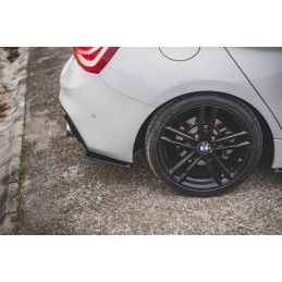 Maxton Sport Durabilité Lame Du Pare Chocs Arriere V.3 BMW 1 F20 M140i Black, BM1F20FMCNC-RSD3B Tuning.fr