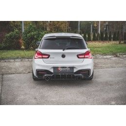 Maxton Sport Durabilité Lame Du Pare Chocs Arriere V.3 BMW 1 F20 M140i Black, BM1F20FMCNC-RSD3B Tuning.fr