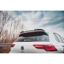 Maxton Spoiler Cap V.2 Volkswagen Golf 8 GTI / R Gloss Black, VW-GO-8-GTI-CAP2G Tuning.fr