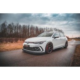 LAME AVANT MAXTON V.5 Volkswagen Golf 8 GTI Noir Brillant