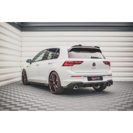 Diffuseur Arrière Complet V.2 Volkswagen Golf 8 GTI Noir Brillant