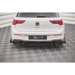 Sport Durabilité Central Diffuseur Arriere V.2 Volkswagen Golf 8 GTI Rouge