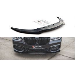 Maxton Lame Du Pare-Chocs Avant V.1 BMW 7 M-Pack G11 Gloss Black, BM-7-11-MPACK-FD1G Tuning.fr