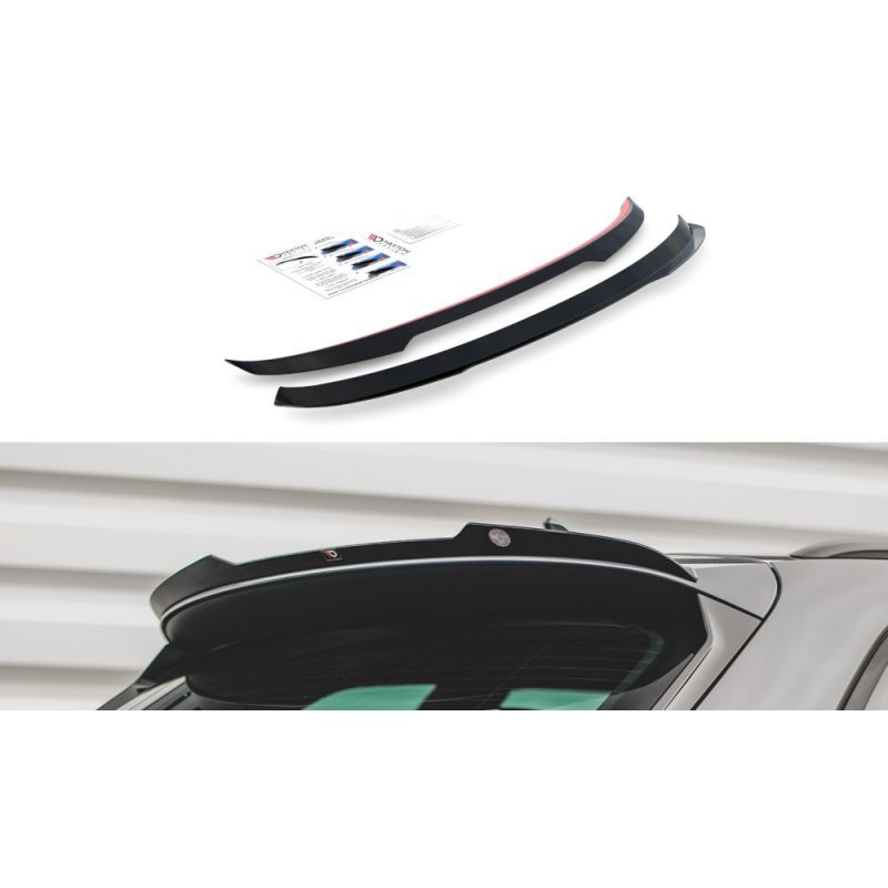 Spoiler Cap Maxton Seat Leon FR ST Mk4 Noir Brillant