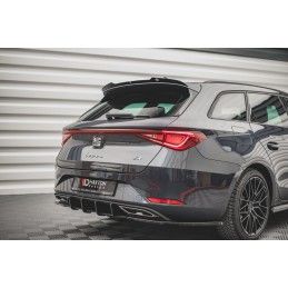 Spoiler Cap Maxton Seat Leon FR ST Mk4 Noir Brillant