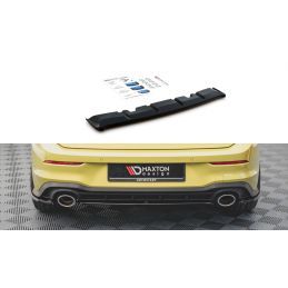 Central Arriere Splitter Volkswagen Golf 8 GTI Clubsport Noir Brillant