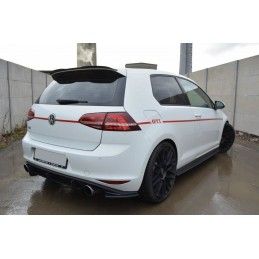 Maxton LAME DU PARE CHOCS ARRIERE VW GOLF VII GTI Gloss Black, VW-GO-7-GTI-RSD1G Tuning.fr