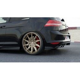 LAME ARRIERE MAXTON V.1 VW Golf 7 R / R-Line Noir Brillant