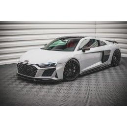 Maxton Rajouts Des Bas De Caisse Audi R8 Mk2 Facelift Gloss Black, AU-R8-2F-SD1G Tuning.fr