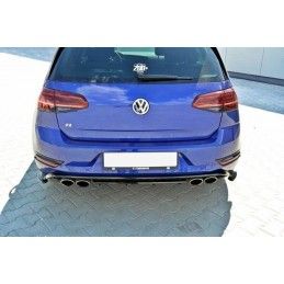 LAME ARRIERE MAXTON VW Golf 7 R / R-Line Facelift Noir Brillant