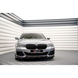 Maxton Lame Du Pare-Chocs Avant V.2 BMW 5 G30 Facelift M-Pack Gloss Black, BM-5-G30F-MPACK-FD2G Tuning.fr