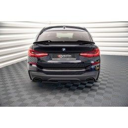 Lames De Pare-Chocs Arrière Latérales BMW 6 GT G32 M-Pack Noir Brillant